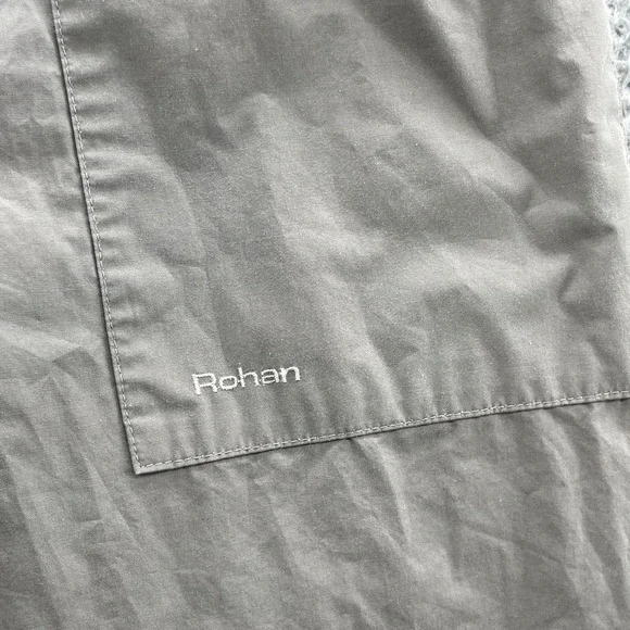 Rohan Hiking Pants Men's 33x31* Beige Canvas Gorpcore Utility Workwear Camping